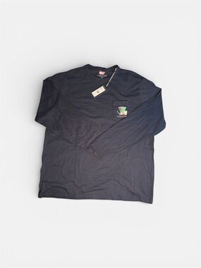 Vineyard Vines Long Sleeve Pocket Tee - Navy Blue